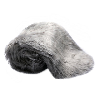 Long Wool Sheepskin | Light Grey