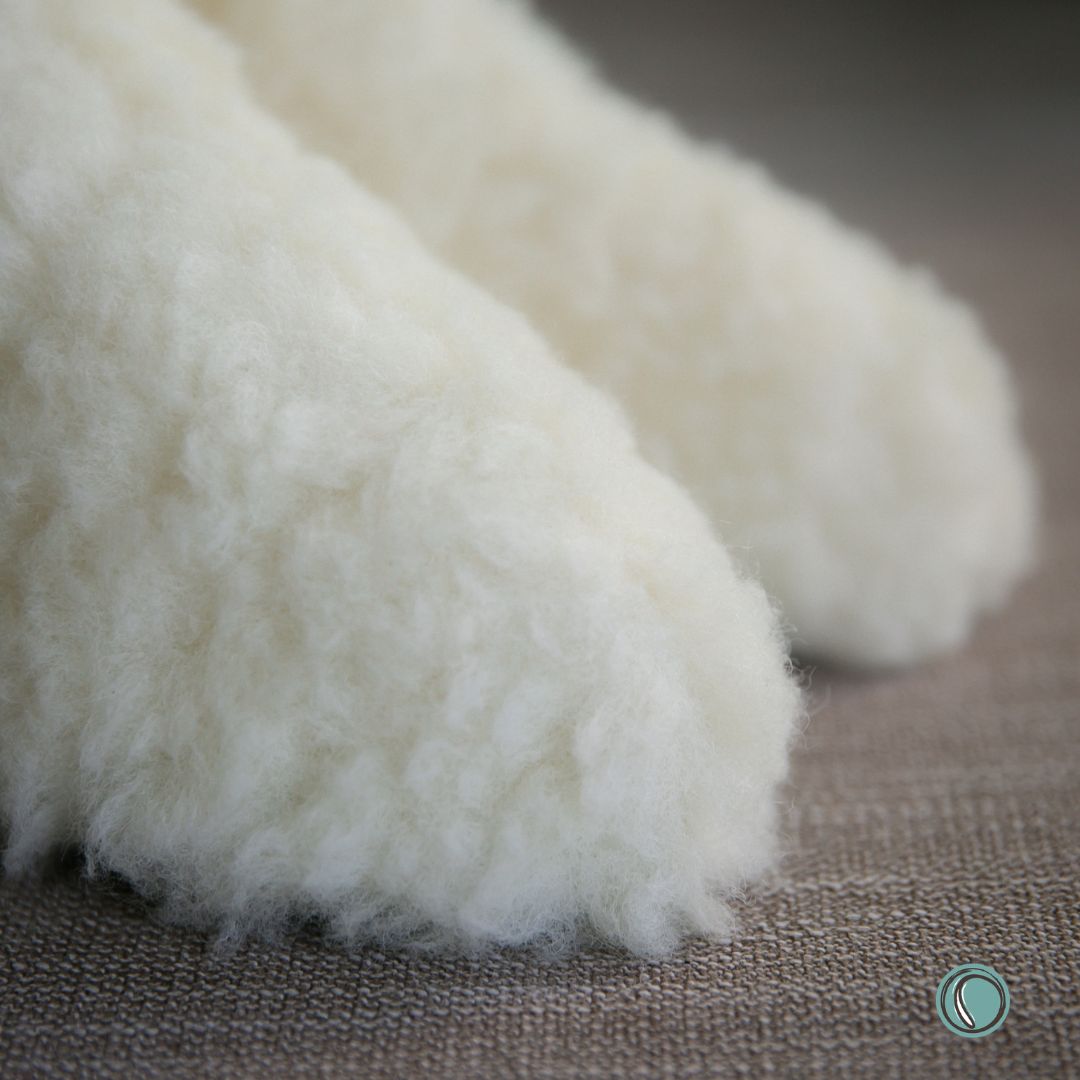 High Igloo Classic Slippers | Cream | Wool Lining | MADE TO ORDER