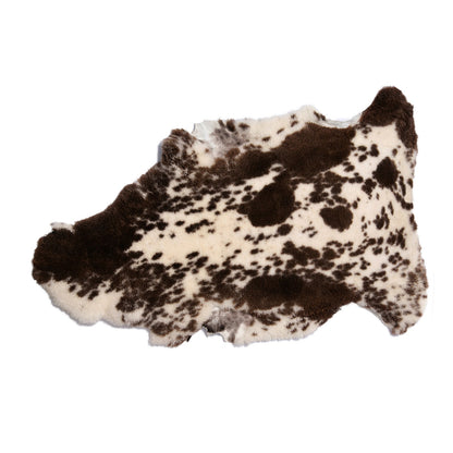Crossbreed Sheepskin | Natural With Brown Dots