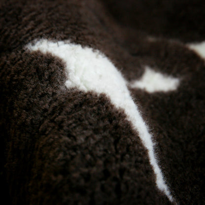 Crossbreed Sheepskin | Natural With Brown Markings