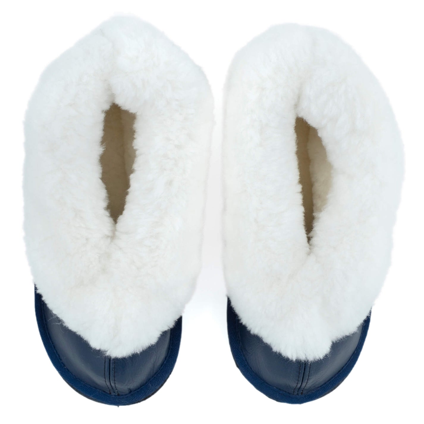 LP CROSSOVER SLIPPERS NAVY CALFSKIN