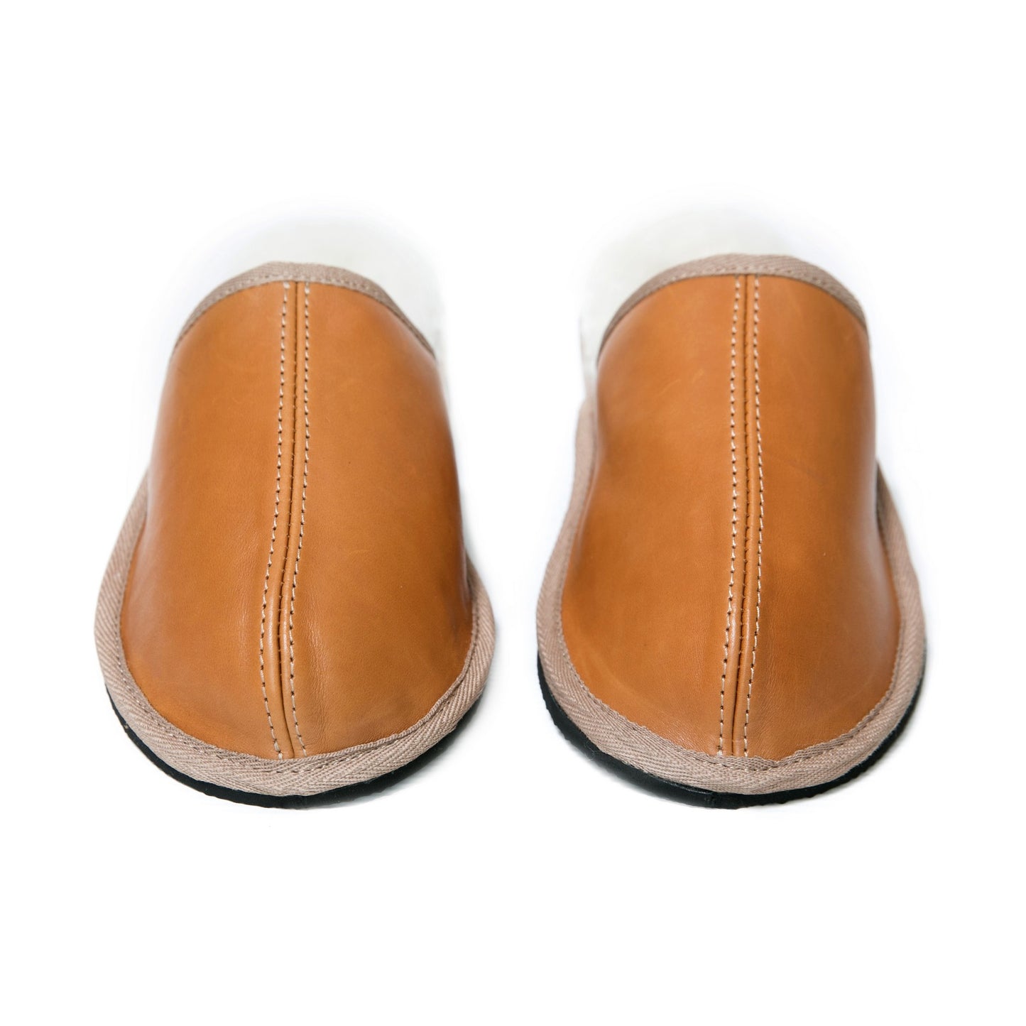 NEW | Mule | Toffee | Leather | Binding Collar