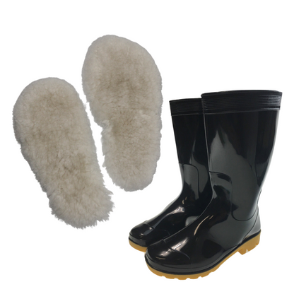 Sheepskin Insoles | Grey | Handcrafted